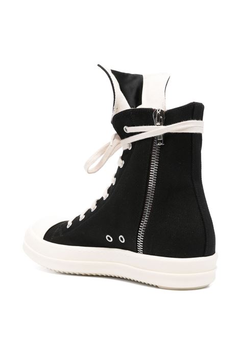 Black high-top sneakers Rick Owens Drkshdw - men RICK OWENS DRKSHDW | DU01E3800DOEH1911